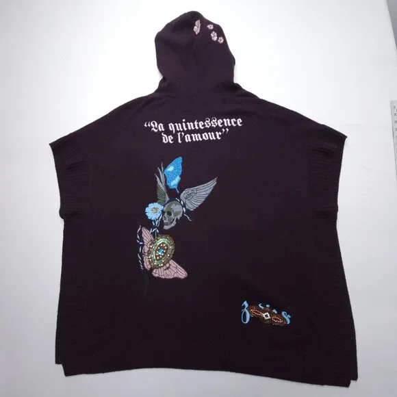 Zadig & Voltaire Inna Cashmere Embellished Cardigan - Picture 4 of 16